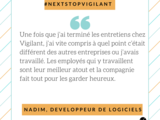 #NextStopVigilant: Comment se passe la première année de travail chez Vigilant? Découvrez le témoignage de Nadim, un de nos développeurs de logiciels.